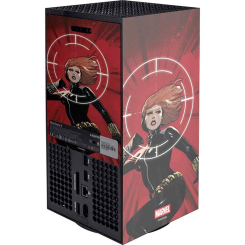 Marvel Black Widow Widowmaker XBox Series X Digital Edition Console Skin